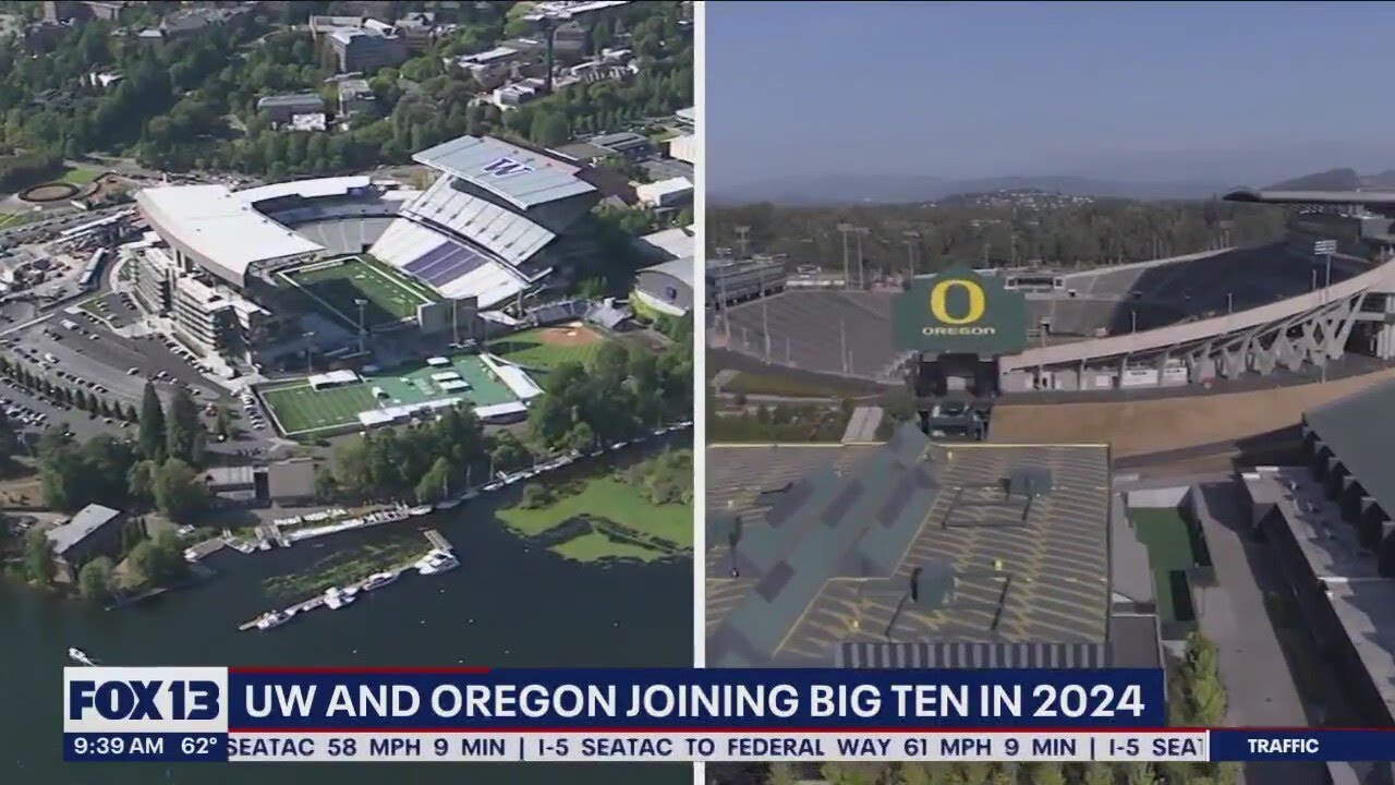 UW And Oregon Joining Big Ten In 2024 - YouTube