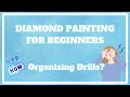 I Bought A Kit, Now What?! | Diamond Painting for Beginners - Organizing Your Drills