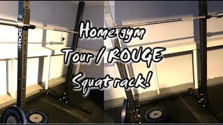 ROGUE SML-1 MONSTER LITE SQUAT RACK! // HOME GYM UPDATE! | Luz Aviles