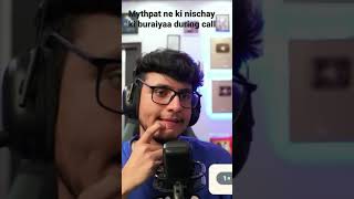 mythpat ne ki nischay ki buraiyan and it got recorded 😵😱 #part3 controversy between mythchay 🤧