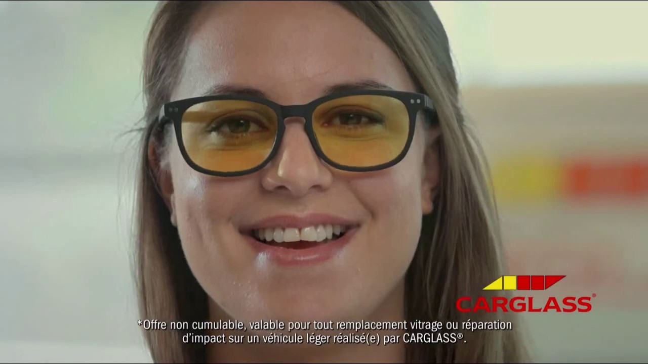 Carglass (Agathe) Lunettes De Conduite De Nuit "Carglass Répare ...