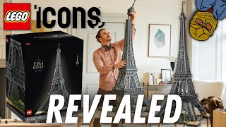 Biggest Set Ever & Cheaper Than Expected: LEGO Icons 10307 Eiffel Tower Revealed!