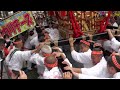 宮出し　本宮神輿　2023湯島天神例大祭