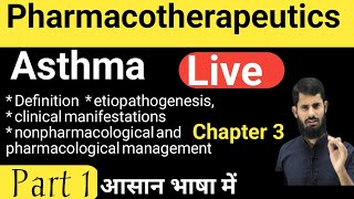 Pharmacotherapeutics chapter 3 part 1