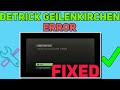 How to Fix Detrick Geilenkirchen Connection Failed error In Warzone 2 |  Detrick Geilenkirchen Mw2