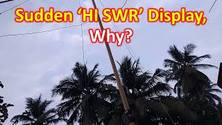 Sudden ‘HI SWR’ Display, Why?