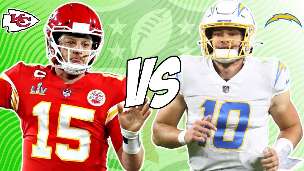 Kansas City Chiefs Vs Los Angeles Chargers 10/22/23 NFL Free Pick | NFL ...