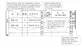 【豊橋市】児童手当現況届書き方の説明動画