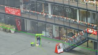 Smart Safety Platform Showcasing the Feature: Unattended Object Detection Demo
