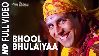 Bhool Bhulaiyaa Title Track (Full Video) | Akshay Kumar, Vidya Balan | Neeraj Shridhar | Pritam