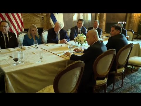 Trump, Netanyahu speak on war in Gaza during Mar-a-Lago meeting