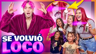 ¡LE PINTO EL CABELLO DE ROSA! BROMA PESADA A NANDO CON MIS HERMANITAS - Yolo Aventuras