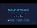 JavaScript Variables: var, let, const - Explained for Beginners
