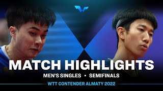 Lin Yun-Ju vs Liang Yanning | MS | WTT Contender Almaty 2022 (SF)