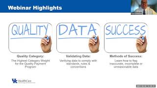 MARCH 2021 WEBINAR ANNOUNCEMENT - Quality Performance: Applying Data Validation Techniques