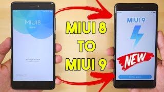 Easy guide to Update from MIUI 8 to MIUI 9 without DATA loss!