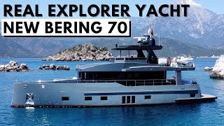 2022 BERING 70 NEW DESIGN EXPLORER LONG RANGE YACHT TOUR Transatlantic Expedition POCKET SUPERYACHT