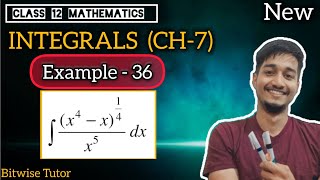 Integrals example 36 | Example 36 class 12 maths ch 7 | Example 36 integrals class 12