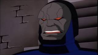 Lucifer Growls at Darkseid