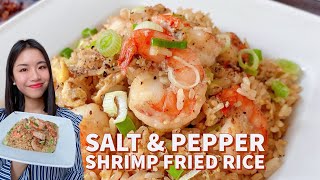 Love 💗 Story: Salt and Pepper Shrimp Fried Rice🍚椒盐虾炒饭 | Salt and Pepper Shrimp | Egg Fried Rice