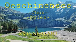 Switzerland Oeschinensee, Thun, Spiez - Summer 2022