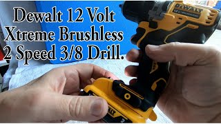 Review of the Dewalt 12 Volt Xtreme 3/8 Drill / Driver.