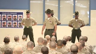 Marine Corps Drill Instructors Meet Recruits for The First Time - MCRD, Parris Island