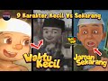 9 Karakter Di Upin & Ipin Kecil Vs Sekarang