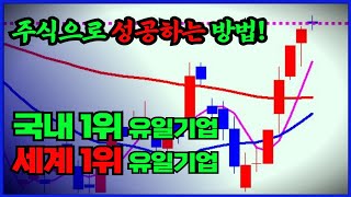 낙폭과대 급등주 국내 1위 세계 1위 유일기업(주식으로 성공하는 유일한 방법)