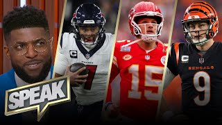 Texans land at No. 2 behind Chiefs, ahead of Bengals in Acho's Top 5 AFC team rankings | NFL | SPEAK