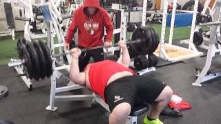 365# Paused Raw Bench Press (Age 19)