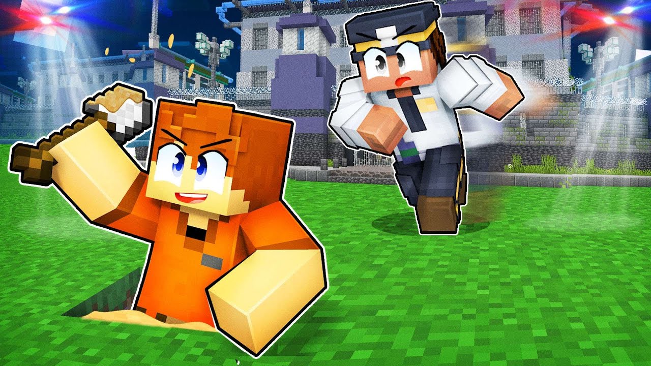 He Escaped From Prison Minecraft Movie Youtube