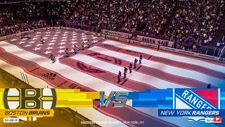 Boston Bruins vs New York Rangers 11/3/2022 NHL 23 Gameplay
