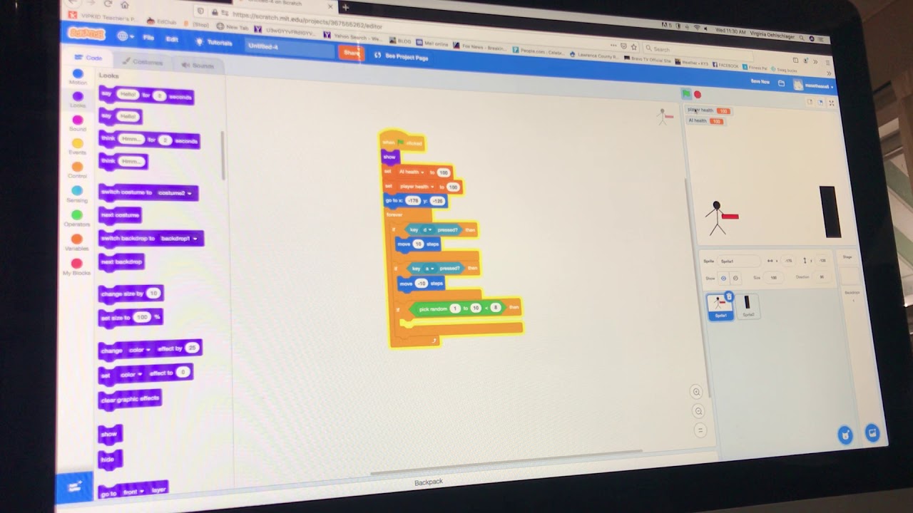 Scratch Easy Shooting Game