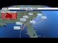 Hurricane Debby forms in the Gulf, heads toward Big Bend