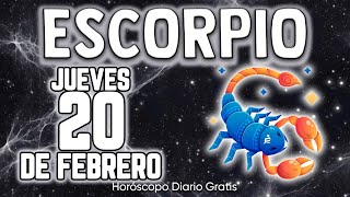 🤬ALGUIEN ENVIDIOSO NO SOPORTARÁ TODO ESTO❗️😡 escorpio ♏ Horóscopo diario 20 DE FEBRERO 2025 🔮 #new