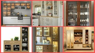 Modern crockery unit design for dining room /crockery cabinet design for kitchen