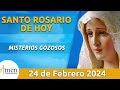 Santo Rosario de Hoy Sábado 24 Febrero 2024 l Padre Carlos Yepes | Católica | Rosario | Amén