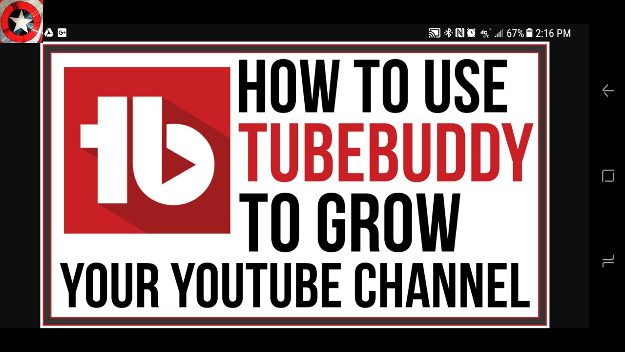 How To Use Tubebuddy To Grow Your Youtube Channel - YouTube