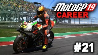 MotoGP 19 Career Mode Gameplay Part 21 - BEST AI RACE EVER! (MotoGP 2019 Game Career Mode PS4 / PC)