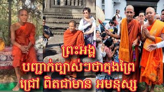 ព្រះអង្គចន្ទមុនី ប្រាប់ពីមូលហេតុដែល ព្រះអង្គបួសធ្វើ ធុតង្គក្នុងព្រៃជ្រៅហើយក្នុងព្រៃពិតជាមាន អមនុស្ស