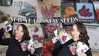 2025 FLOWER AND VEGETABLE SEED HAUL