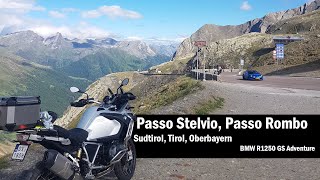 [vlog] Alpy motocyklem #1 - passo Stelvio, passo Rombo, Tirol