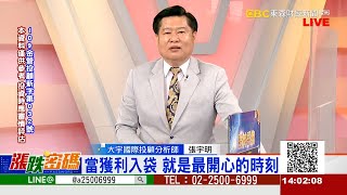 當獲利入袋 就是最開心的時刻《漲跌密碼》張宇明老師 20211228