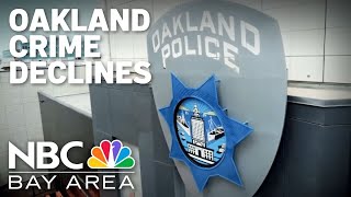 Crime numbers down in Oakland, police data shows