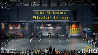 Shake it up- Tanzraum Unna-Massen | 4. Platz- Kids M-Teams M-Reihe HipHop