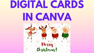 Make an Animated e-Card in #canva