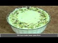 kesar pista phirni recipe saffron flavoured pistachio phirni recipe