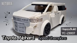 Toyota Alphard HappyBuild YC-23007 - Speed Build \u0026 Review ⚡️ Xinyu 도요타 알파드 アルファード