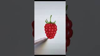 Easy Drawing a Raspberry